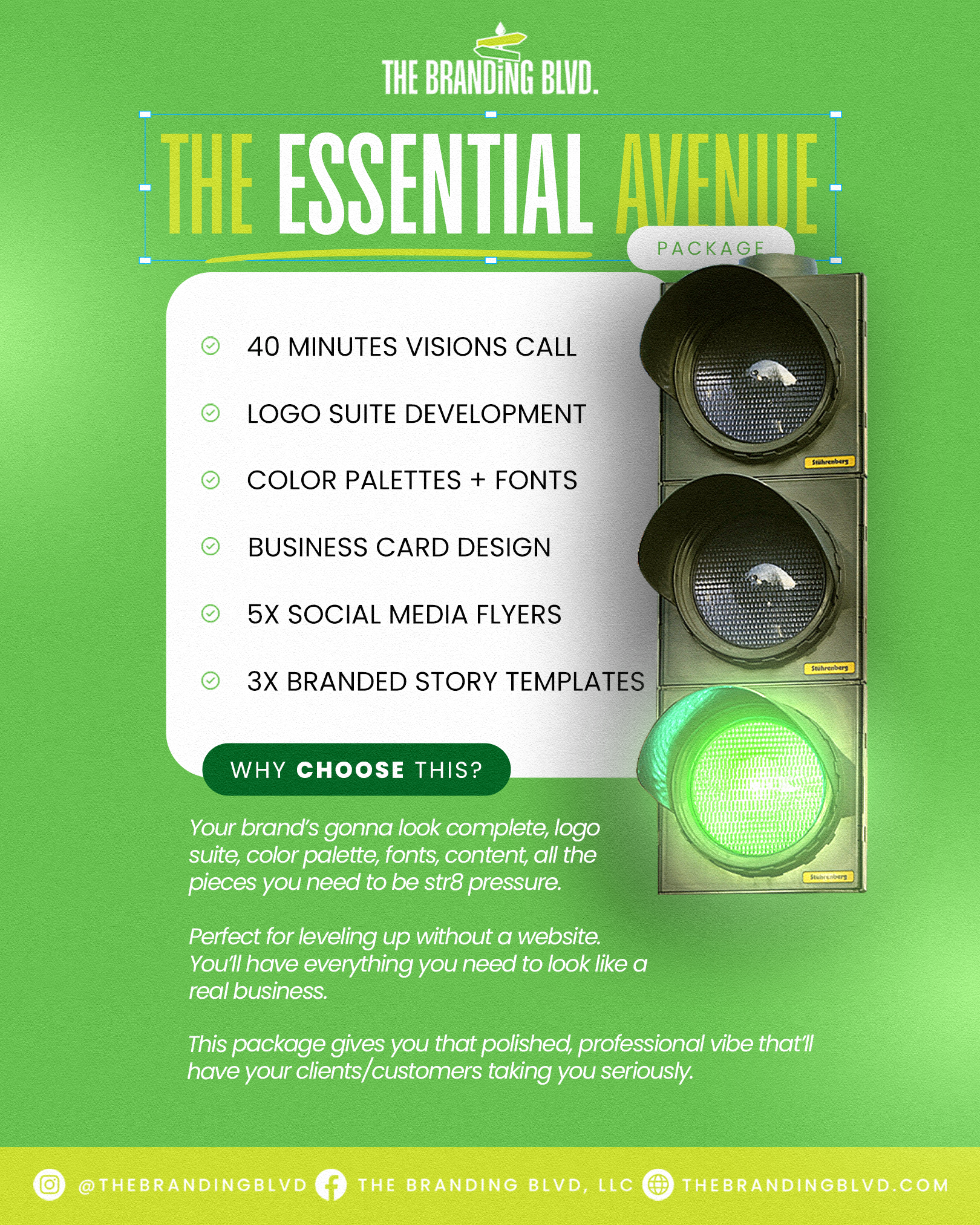 The Essential Avenue Package