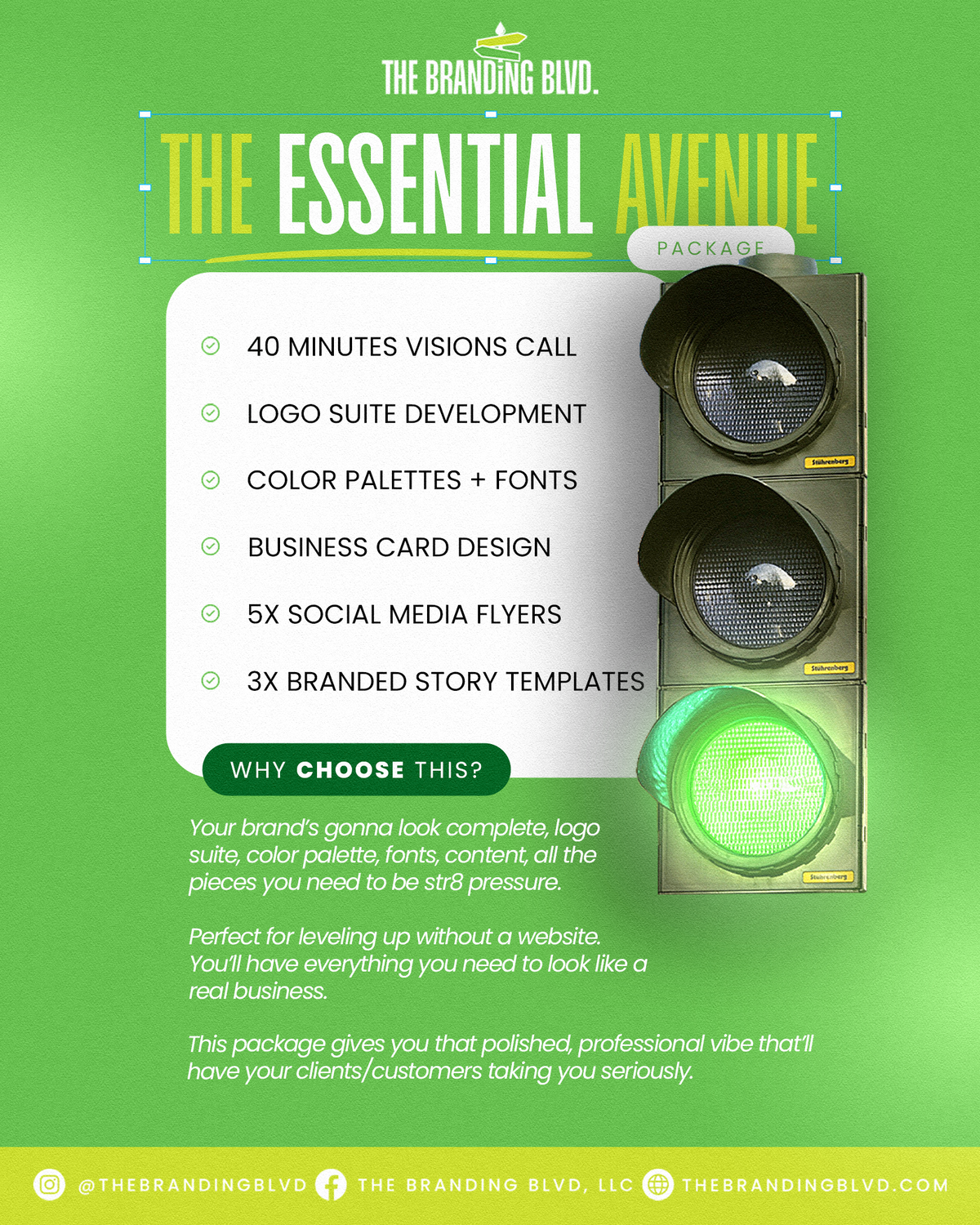 The Essential Avenue Package