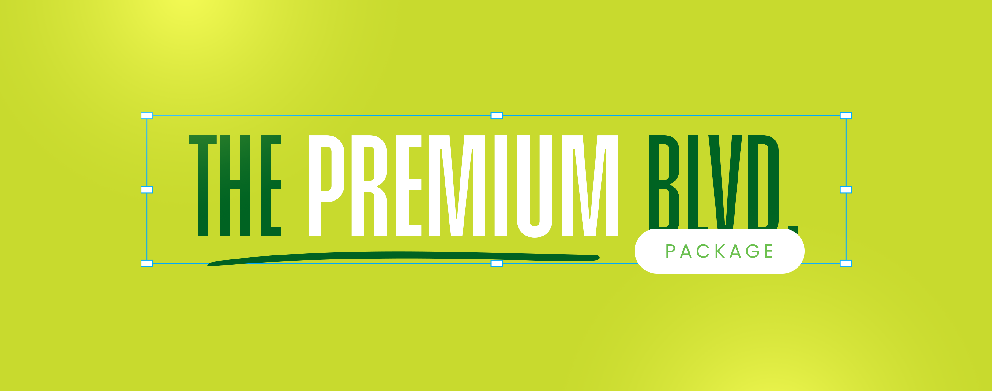 The Premium Blvd Package - $3,500