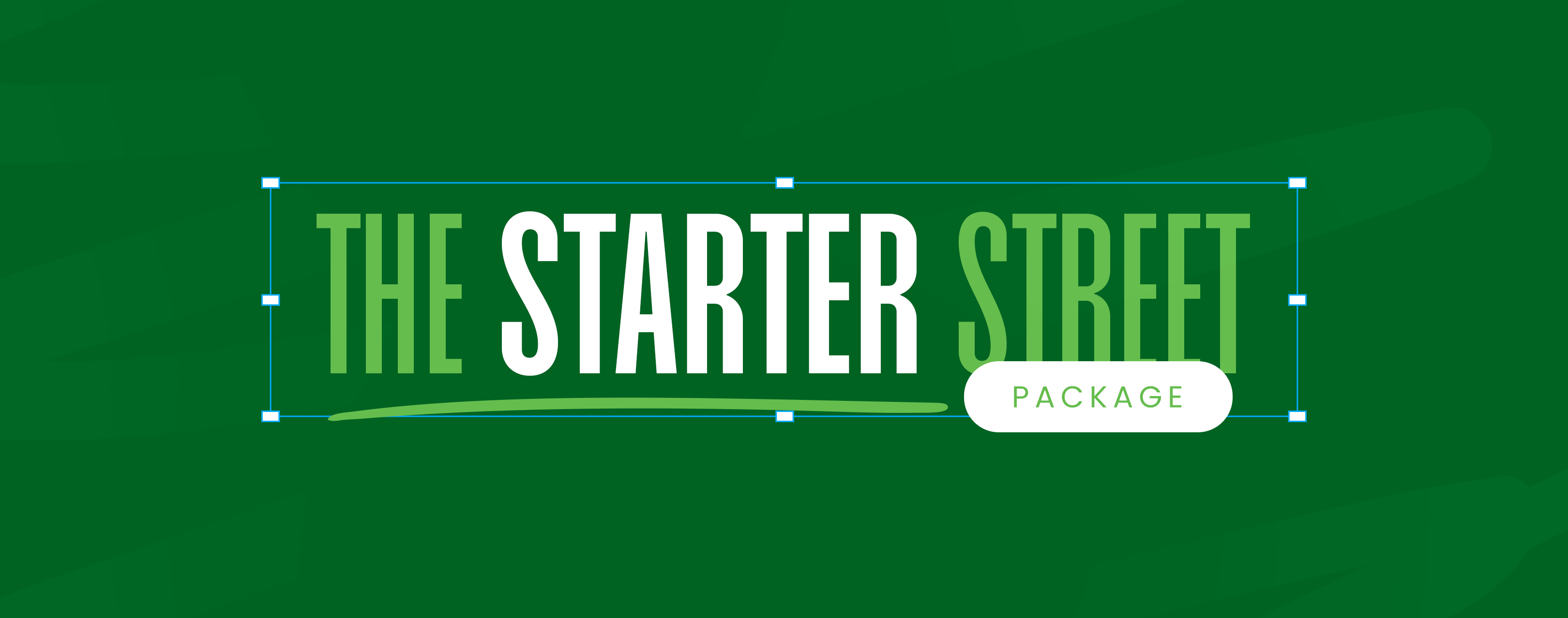 The Starter Str. Package - $995